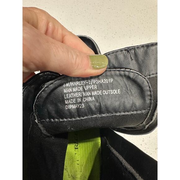 Soda Women’s Boots Combat Moto Harley Paton Lace up Goth Grunge Black 8M - Picture 8 of 13